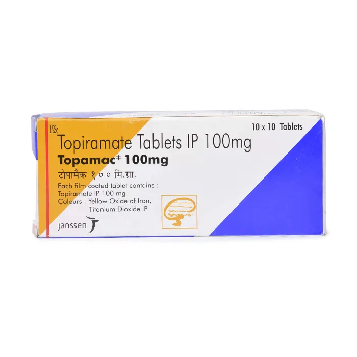 Topamac 100 mg Tablet pack