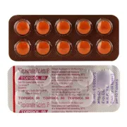 Topirol 50 Tablet Blister Pack showing the Front/Back face.