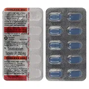 Torleva 250 Tablet Blister Pack showing the Front and Back face.