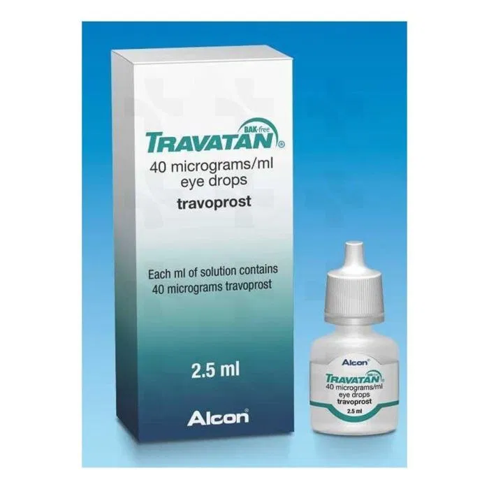 Travatan 40 mcg/2.5 mL Eye Drop pack