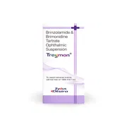 Tregmon Eye Drop Box Showing the Back face