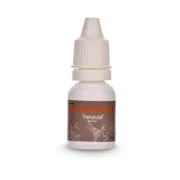 Trehalube 10 ml Eye Drops Bottle showing the Front face.