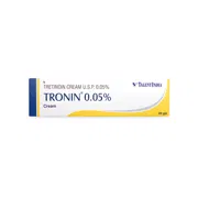 Tronin 0.05_ Cream Box/Carton showing the Front face