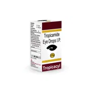 Tropicacyl 1% 5 ml Eye Drops Bottle Showing the Front face