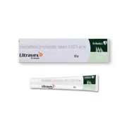 Ultravex Cream Box/Carton + Tube showing the Front face.