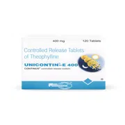 Unicontin-E 400 Tablet CR Box/Carton Front view