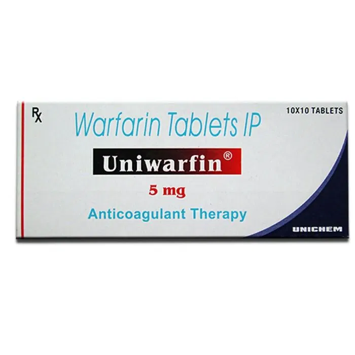 Uniwarfin 5 mg Tablet pack