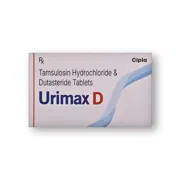 Urimax D Tablet MR Box/Carton showing the Front face.