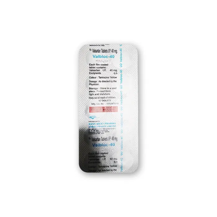 Valbloc 40 mg Tablet pack