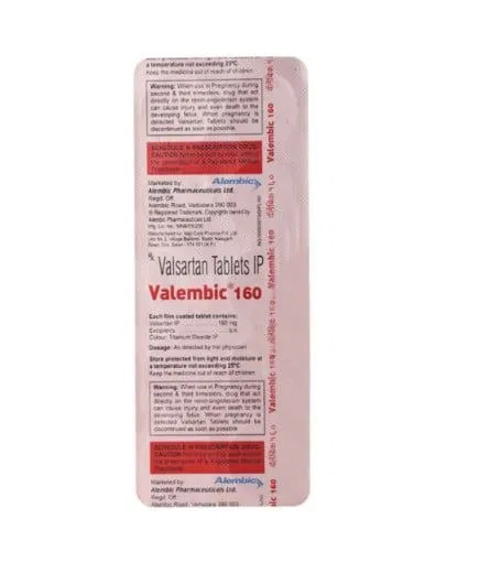 Valembic 160 mg Tablet pack