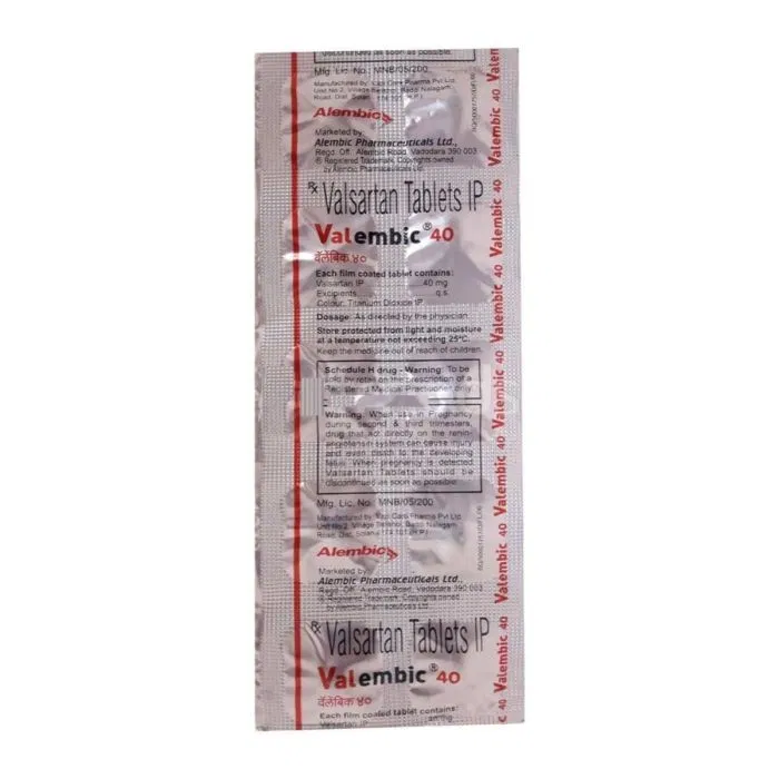 Valembic 80 mg Tablet pack