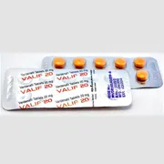 Valif 20 Mg Blister Pack showing the Front face.