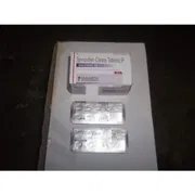Valodex 20 Mg Tablet Box/Carton + Blister Pack showing the Front face.