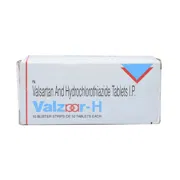 Valzaar H 80+12.5 Mg with Valsartan HCTZ
