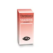 Vasozine 10 ml Box/Carton showing the Front face.