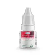Veldrop 10 ml eye drops Eye Drops Bottle showing the Front face.