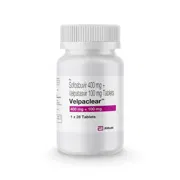 Velpaclear Tablet Bottle showing the Front face.