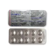 Veltam 0.2 Tablet MR Blister Pack showing the Front and Back face.