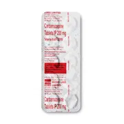 Versitol 200 Mg Tablet Blister Pack showing the Front face.