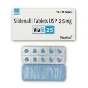 Viafil 25mg Tablets