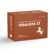 Vidalista CT 20 Mg Box/Carton showing the Front face.