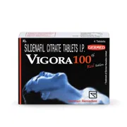 Vigora 100 Mg Box Front View