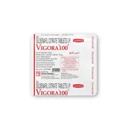 Vigora 100 Mg Strip Front View