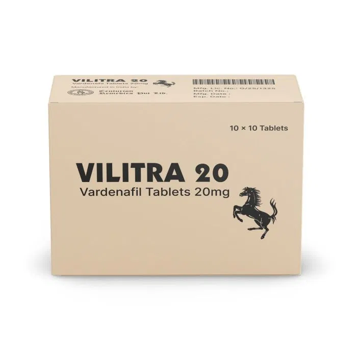 Vilitra 20 mg Tablet pack