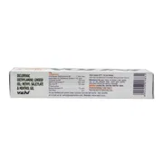 Volini Gel 30 gm Tube showing the Back face.