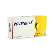 Voveran-D 50 Mg Tablet Box Showing the Front face