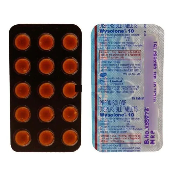 Wysolone 10 mg Tablet pack
