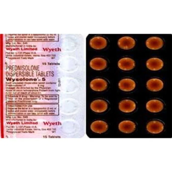 Wysolone 5 mg Tablet pack