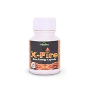 X-Fire Male Energy Capsule Bottle showing the Front face.