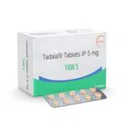 Yaw 5 Tablet pack and strip front view.