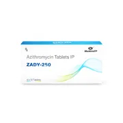 Zady 250 Tablet pack front view.