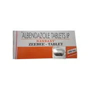 Zeebee Tablet pack and strip front view.