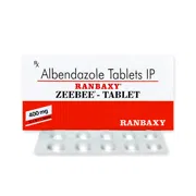 Zeebee Tablet pack and strip front view.