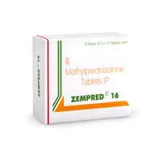 Zempred 16 Tablet Box/Carton Front and Side view
