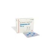 Zenegra 50 Mg pack and strip front view.