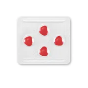 Zenegra Red 100 Mg Tablet Strip Back View