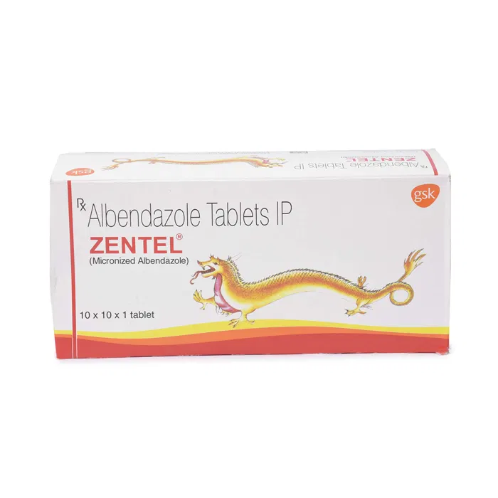 Zentel 400 mg Tablet pack