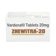 Zhewitra 20 Mg pack front view.