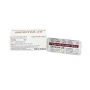 Zhewitra 20 Mg pack and strip front view.