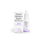 Zo 5 ml Box + Eye Drops Bottle Showing the Front face