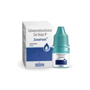 Zonafresh 10 ml Box + Eye Drops Bottle Showing the Front face