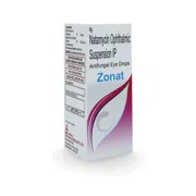 Zonat (Natamycin) 5% 5ml pack front view.