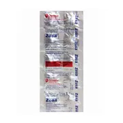 Zosa 40 Mg Tablets strip front view.