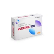 Zudena 100 Mg pack front view.