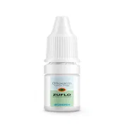Zuflo Eye Drop eyedrop bottle front view.