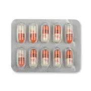 Zycel 100 Capsule strip front view.